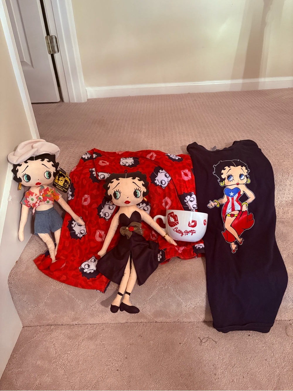 Betty Boop Fan Set
